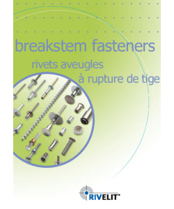 Catalogue rivets aveugles à rupture de tige