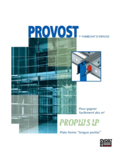 Catalogue plateforme longue-portée PROPLUS LP