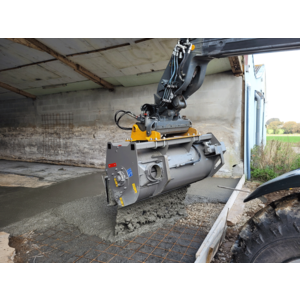 Godet malaxeur à béton à pâles