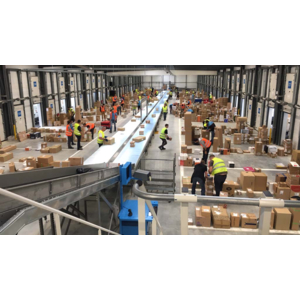 Système de convoyage pour cartons, colis, caisses ou bacs