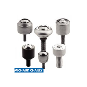 Billes porteuses à tige filetée