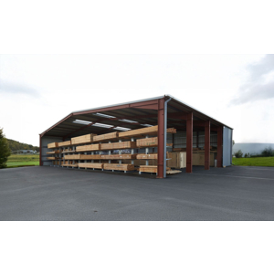 Auvent industriel de stockage