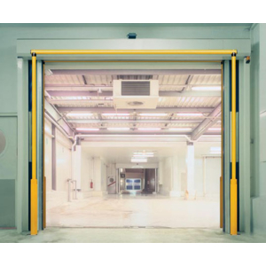 Protection flexible pour portes d’entrepôt