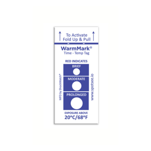 Indicateur de température pour emballage - Warmmark