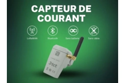 Capteur de courant autonome Bluetooth et LoRaWAN