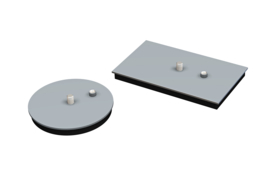 Ventouses acier pour charges lourdes