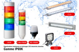 Gamme IP69K de PATLITE
