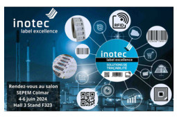 Inotec présente ses solutions de marquage haute résistance  pour l’univers industriel sur le SEPEM de Colmar