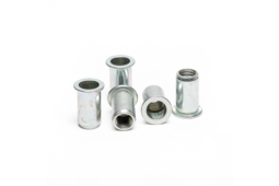 Écrou à sertir en aveugle fût cylindrique