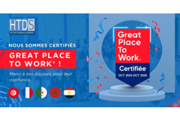HTDS obtient la certification Great Place To Work