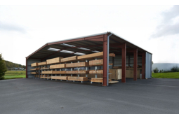 Auvent industriel de stockage