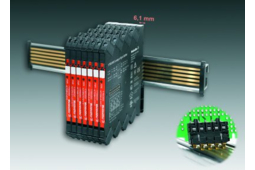 Weidmuller lance ces convertisseurs analogiques conditionnés en modules de 6 mm de large