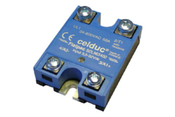 Celduc propose une nouvelle gamme de relais statiques avec une hauteur de 16,3mm seulement.