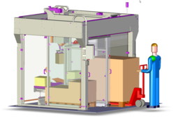 MODULE COMPACT DE PALETTISATION P5 CERMEX