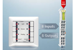 Nouvelle bornes d'E/S  à 16 canaux pour un gain de place dans l’armoire électrique