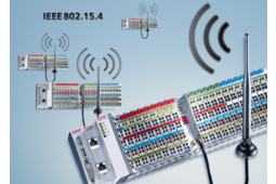 Transmission de données sans fil avec les Bornes d’E/S Beckhoff