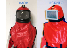 Casques de sablage TIMOR et BORNÉO