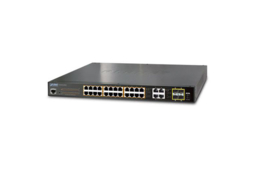 Nouveaux switches manageables 24 ports Gigabit GS-4210-24P(L)4C 