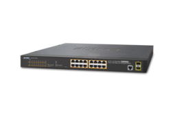 PLANET GS-4210-16P2S : un nouveau switch EtherNet PoE très économique  