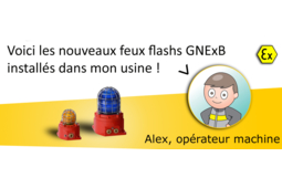 Avertisseurs optiques pour zones ATEX 