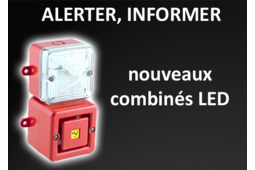 Avertisseurs optiques LED et sonores 