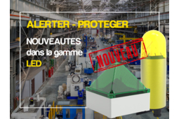 2 nouveaux feux à LED industriels chez ae&t : une gamme qui répond à tous les besoins