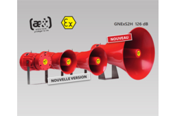 Nouvelle sirène GNExS2H ATEX : une révolution dans les sirènes électroniques ATEX