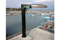 Le port de Yarmouth sur l’Île de Wight s'équipe d'un nouveau palan électrique Verlinde