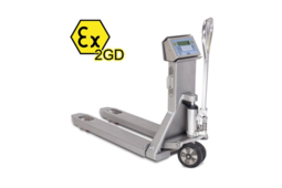 Transpalette peseur inox ATEX zone 1 et 21