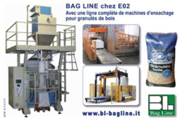 EO2 sélectionne BAG LINE France pour la mise en place d'une ligne complète de machines d’ensachage de granulés bois