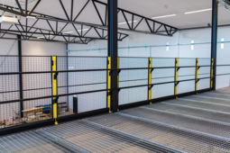 Garde-corps industriel pour mezzanines 