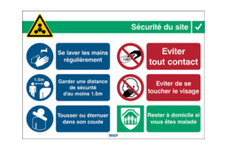 Des panneaux d’identification d’installation gratuits pour  aider à empêcher la propagation du COVID-19  