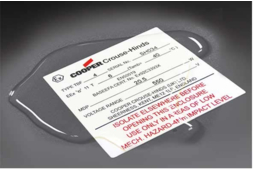 Les nouvelles étiquettes CILS-8000S n’ont pas besoin d’un film transparent de protection ou d’un vernis pour pouvoir résister parfaitement aux solvants.