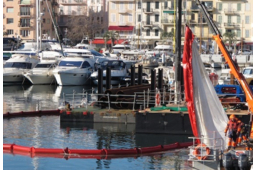 Barrage filtrant antipollution 