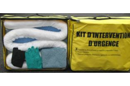 Kit absorbant antipollution pour hydrocarbures 48 litres