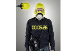 Cagoule d'Évasion d'Urgence de 30 Minutes, Masque à Oxygène, Vaccination,  Irateur, enquêter de Poulet, struction ée, Filtre à Gaz Toxique, Grande