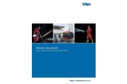 Catalogue "Solutions de sécurité pour applications industrielles 2016 " Dräger 