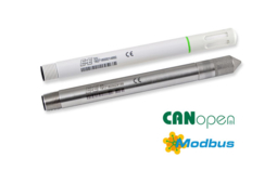 Sonde d'humidité et de température avec interface numérique CANopen ou Modbus