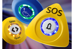 Bouton poussoir pour handicapés 