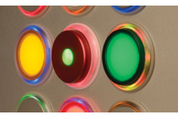 Bouton programmable multicolore avec éclairage en “halo” 
