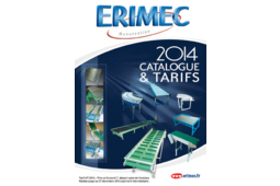 Erimec lance son nouveau catalogue Convoyeurs et accessoires 2014 