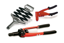 Accessoires pour les outils à riveter pour rivets - ﻿Tête angulaire﻿, Tête  allongée, Buse allongée pour riveteuse, pince à rivets