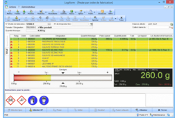 Logiciel de formulation industrielle et pharmaceutique