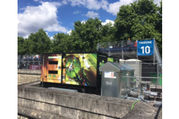 Les groupes électrogène Gelec Bioil au grand prix de formule E