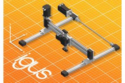 Portique 3D drylin E sans graisse et sans entretien