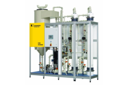 HYDROM™, une unité de nettoyage par super filtration de l'électrolyte.