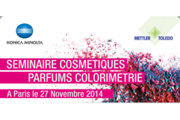 Konica Minolta Sensing organise un Séminaire Colorimétrie - Cosmétiques & Parfums