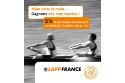 Le groupe Lapp lance au mois de Mai une action promotionnelle Anti Crise