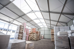 Bâtiment de stockage modulaire démontable
