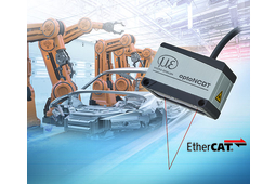 Capteur laser de messures de déplacement, de distance et de position avec interface EtherCAT 